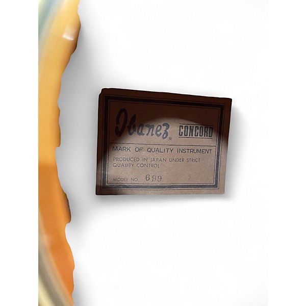 Used Ibanez Concord 699 Natural Acoustic Guitar