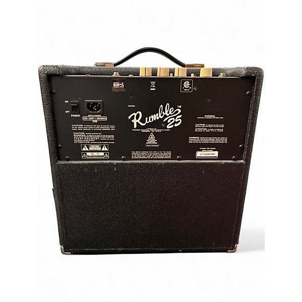Used Fender Rumble 25 25W 1x8 Bass Combo Amp