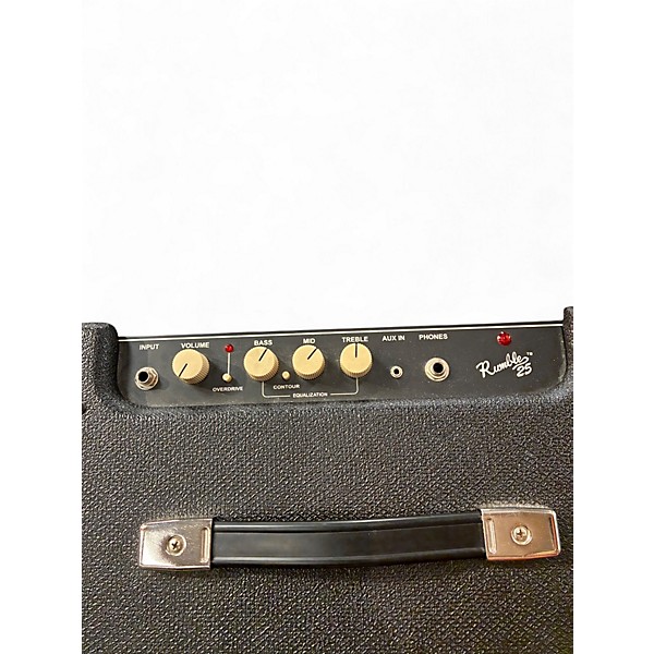 Used Fender Rumble 25 25W 1x8 Bass Combo Amp
