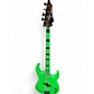 Used Dean Zone 4 String Nuclear Green Electric Bass Guitar