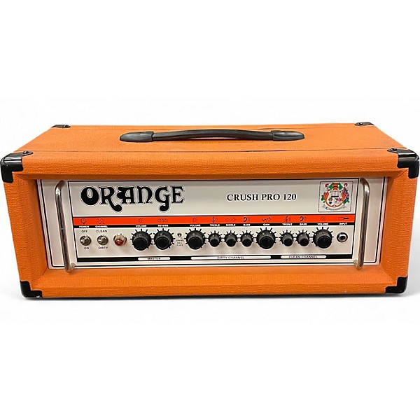 Used Orange Amplifiers CR120H Crush Pro 120W Solid State Guitar Amp Head