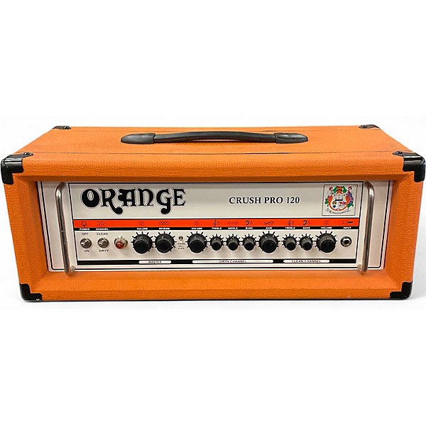 Used Orange Amplifiers CR120H Crush Pro 120W Solid State Guitar Amp Head