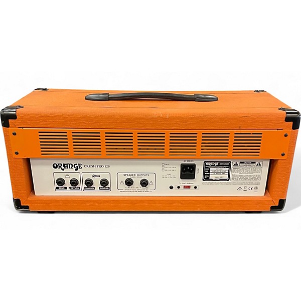 Used Orange Amplifiers CR120H Crush Pro 120W Solid State Guitar Amp Head