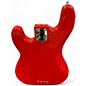Used Grand Prix 4 String Red Electric Bass Guitar
