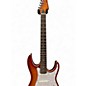 Used Aklot Strat style veltrix series 3 Color Sunburst Solid Body Electric Guitar thumbnail