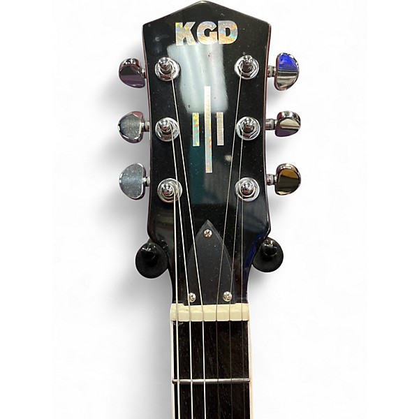 Used Kgd Tele style Desert Sun Yellow Solid Body Electric Guitar