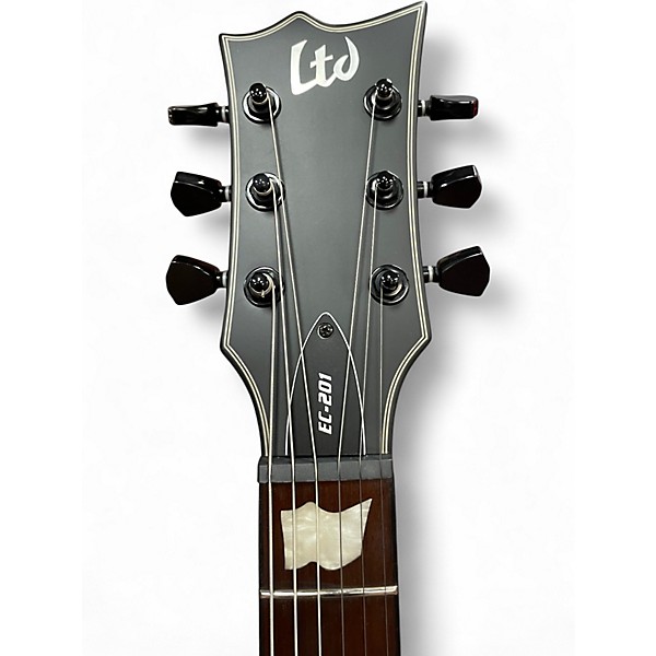 Used ESP LTD EC201 Black Solid Body Electric Guitar