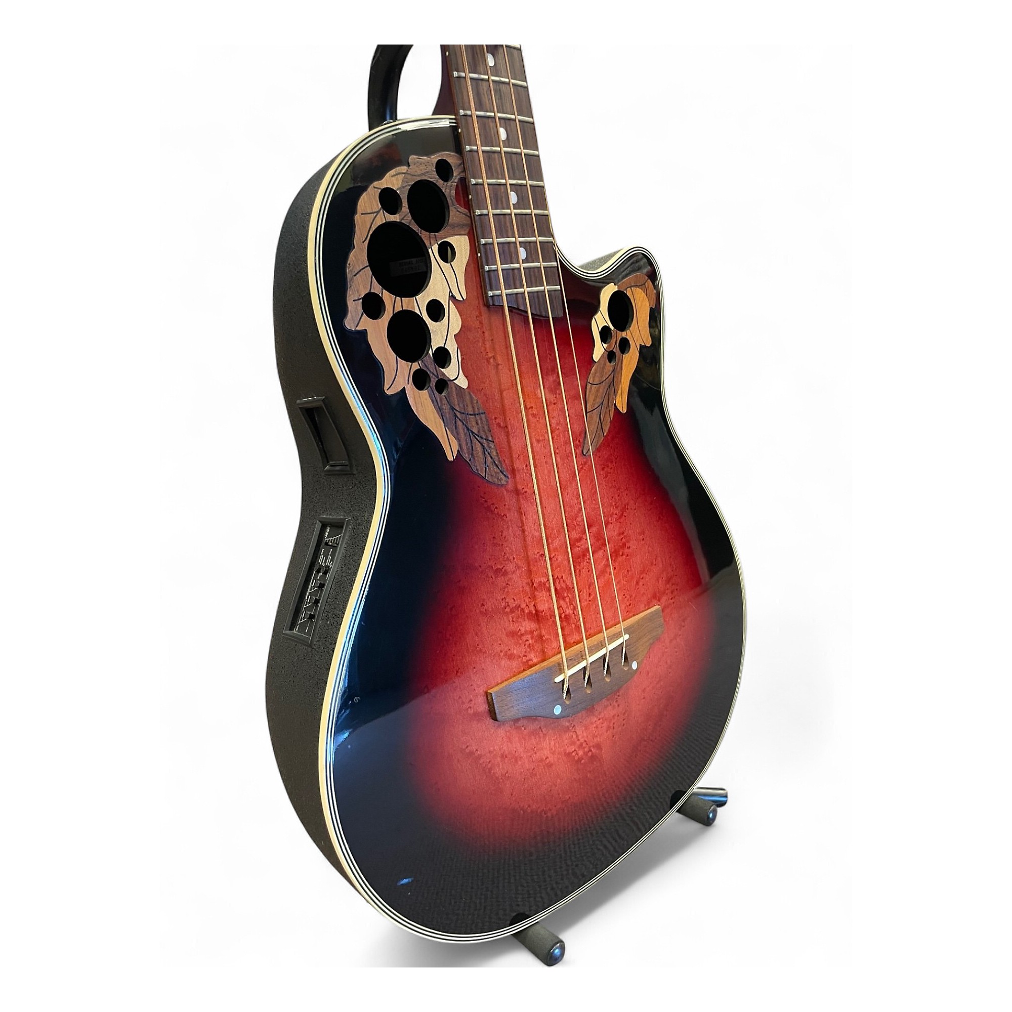 Used Ovation CC274 CELEBRITY DELUXE SUNBURST Acoustic Bass Guitar