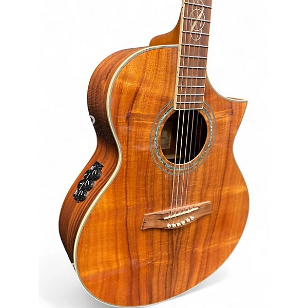 Used Ibanez EW20KOENT Koa Acoustic Electric Guitar