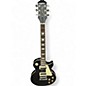 Used Epiphone Les Paul Traditional Pro IV Black Solid Body Electric Guitar thumbnail