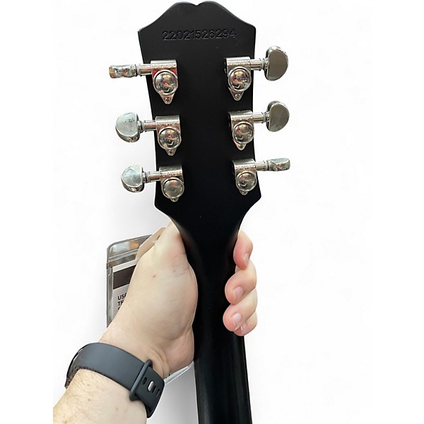 Used Epiphone Les Paul Traditional Pro IV Black Solid Body Electric Guitar