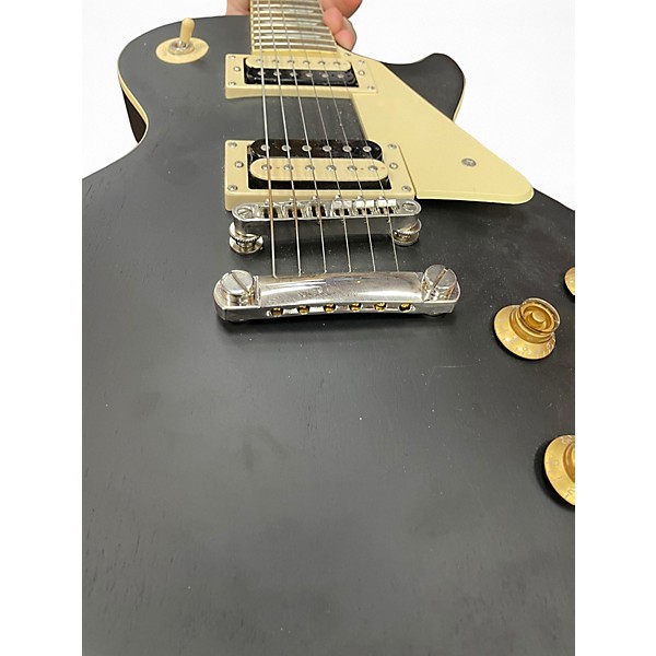 Used Epiphone Les Paul Traditional Pro IV Black Solid Body Electric Guitar