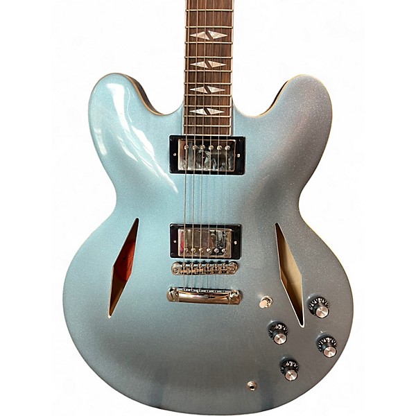 Used Epiphone Dave Grohl DG-335 Pelham Blue Hollow Body Electric Guitar