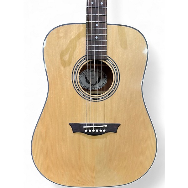 Used Dean St. Augustine Dreadnought Classic Natural Acoustic Guitar