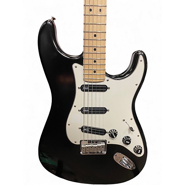 Used Fender Artist Series Billy Corgan Signature Stratocaster Black Solid Body Electric Guitar