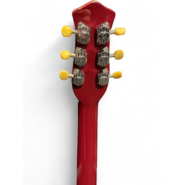 Used Danelectro Stock '59 Candy Apple Red Solid Body Electric Guitar