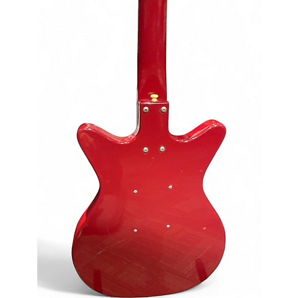 Used Danelectro Stock '59 Candy Apple Red Solid Body Electric Guitar