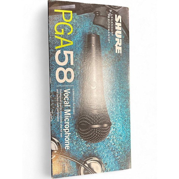 Used Shure PGA 58 Dynamic Microphone