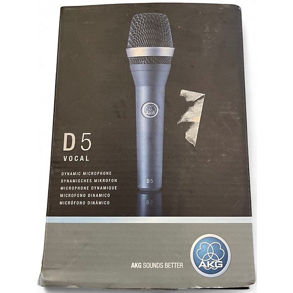 Used AKG D5 Dynamic Microphone