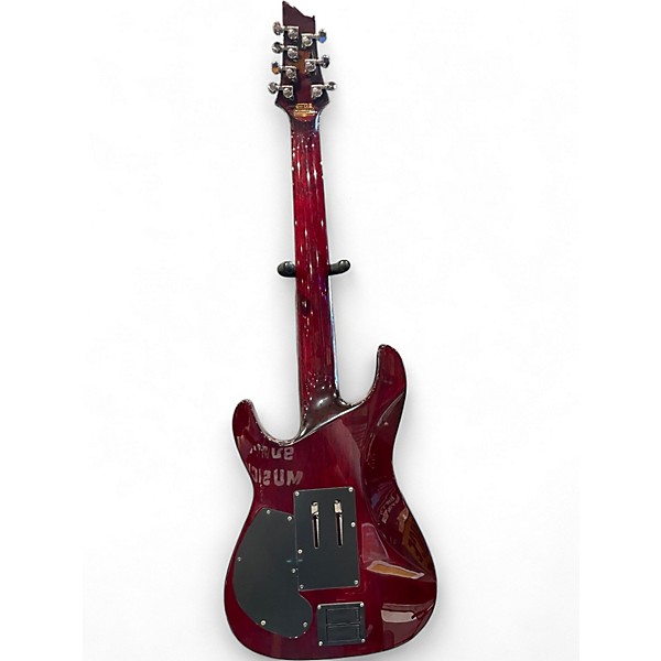 Used Schecter Guitar Research Hellraiser-S 7 Black Cherry Solid Body Electric Guitar