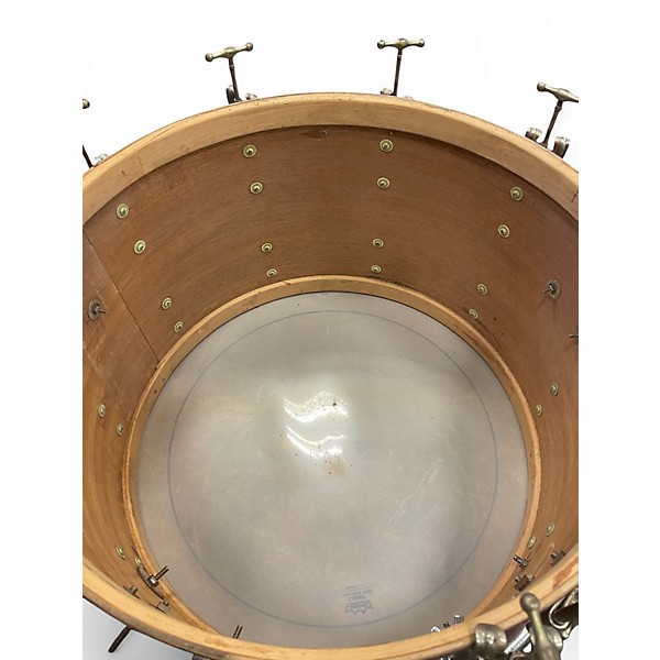 Used Slingerland 22x14 1950'S RED SPARKLE Drum