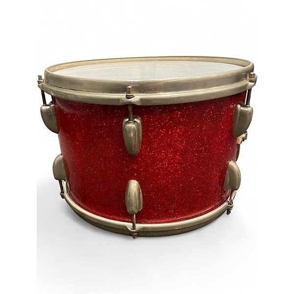 Used Slingerland 9X13 1950'S RED SPARKLE Drum