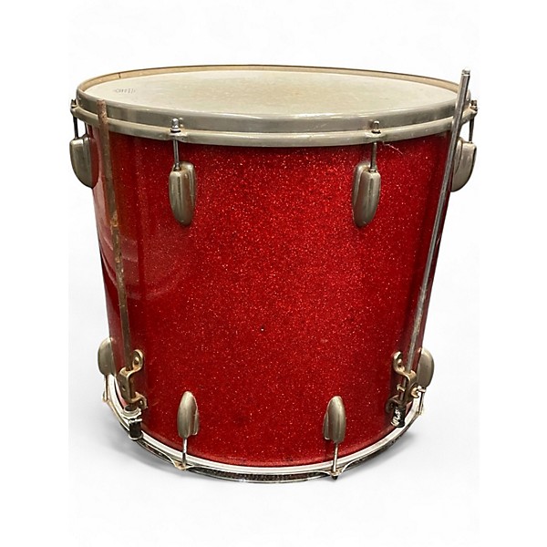 Used Slingerland 18X20 1950'S RED SPARKLE Drum