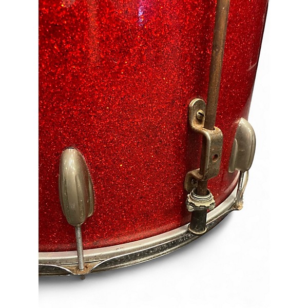 Used Slingerland 18X20 1950'S RED SPARKLE Drum