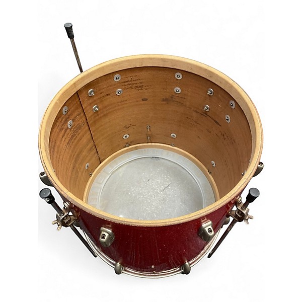 Used Slingerland 18X20 1950'S RED SPARKLE Drum