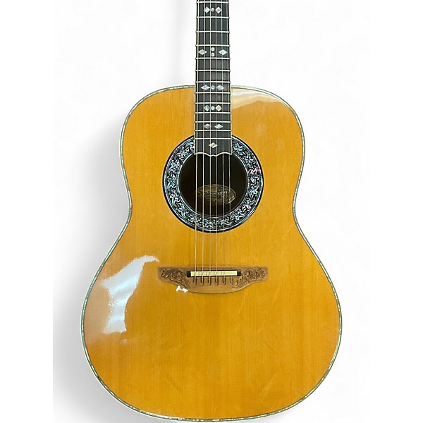 Used Ovation 1869 CUSTOM LEGEND Dark Cherry Burst Acoustic Electric Guitar