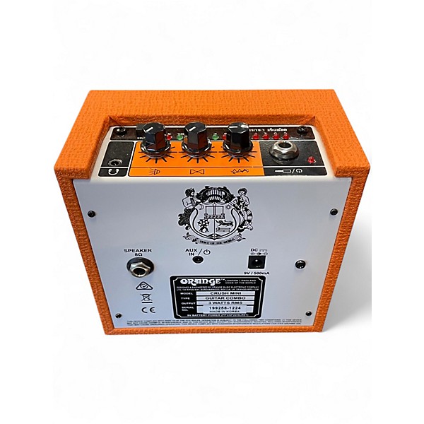 Used Orange Amplifiers Crush Mini Battery Powered Amp