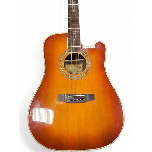 Used 2022 Zager ZAD-900CE 2 Tone Sunburst Acoustic Electric Guitar