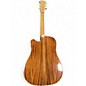 Used 2022 Zager ZAD-900CE 2 Tone Sunburst Acoustic Electric Guitar