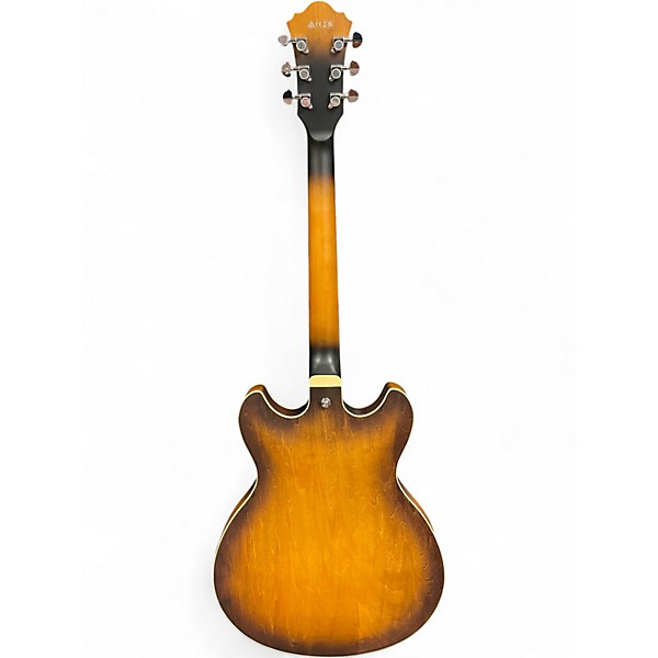 Used Ibanez AS53 Artcore Faded Tobacco Hollow Body Electric Guitar