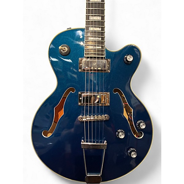 Used Epiphone Uptown Kat ES Blue Sapphire Hollow Body Electric Guitar