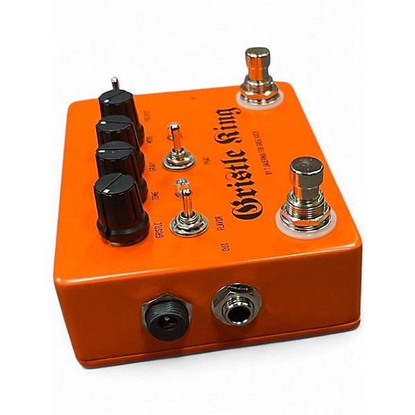 Used Gristle King Clean Boost and Overdrive Effect Pedal