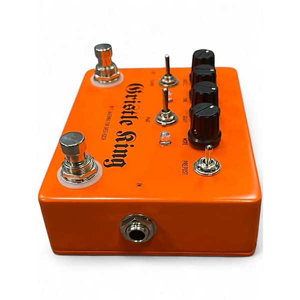 Used Gristle King Clean Boost and Overdrive Effect Pedal