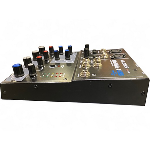 Used Alesis MultiMix 4 USB Compact Unpowered Mixer