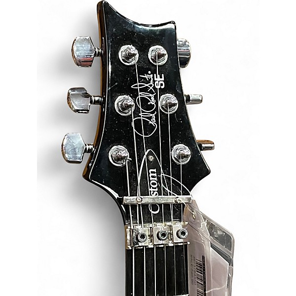 Used PRS SE Custom 24 Floyd Rose Charcoal Solid Body Electric Guitar