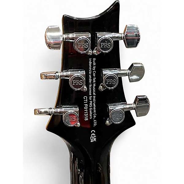 Used PRS SE Custom 24 Floyd Rose Charcoal Solid Body Electric Guitar
