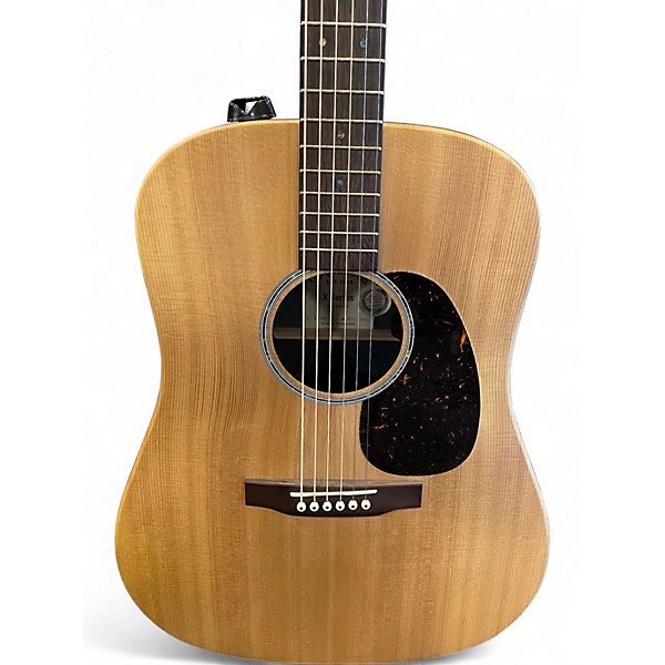 Used Martin DX2E Natural Acoustic Electric Guitar