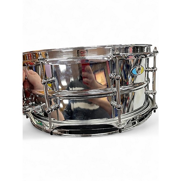 Used Ludwig 6X13 Supralite Snare Chrome Drum