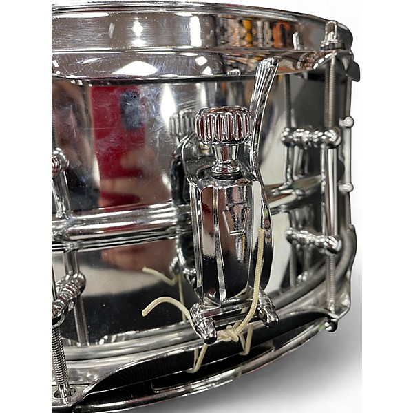 Used Ludwig 6X13 Supralite Snare Chrome Drum