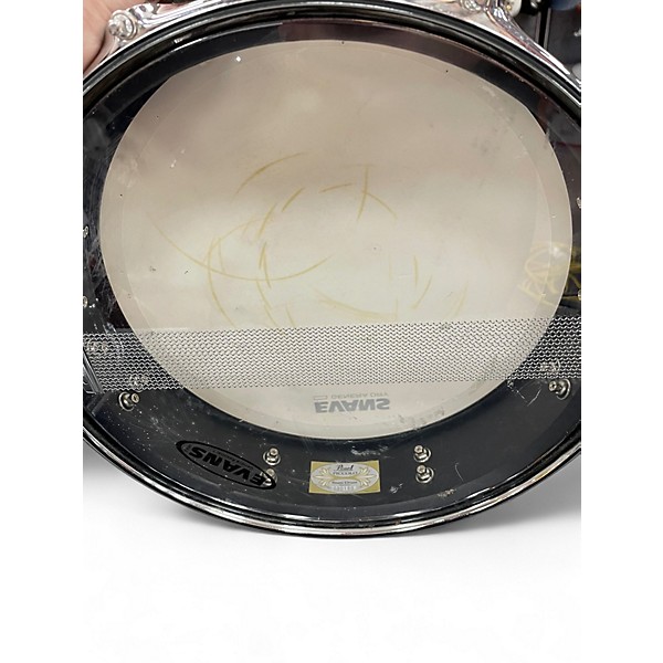 Used Pearl 3X13 Power Piccolo Snare Black Drum