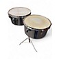 Used Ludwig Square Badge Timbales Timbales