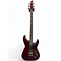 Used Schecter Guitar Research hellraiser-s red Solid Body Electric Guitar thumbnail