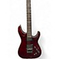 Used Schecter Guitar Research hellraiser-s red Solid Body Electric Guitar