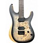 Used Schecter Guitar Research Reaper 6 Charcoal Burst Solid Body Electric Guitar
