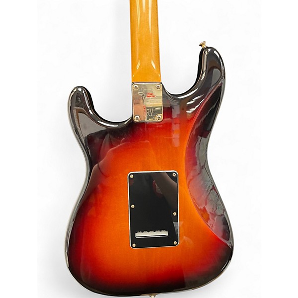 Used Fender Artist Series Stevie Ray Vaughan Stratocaster 2 Color Sunburst Solid Body Electric Guitar