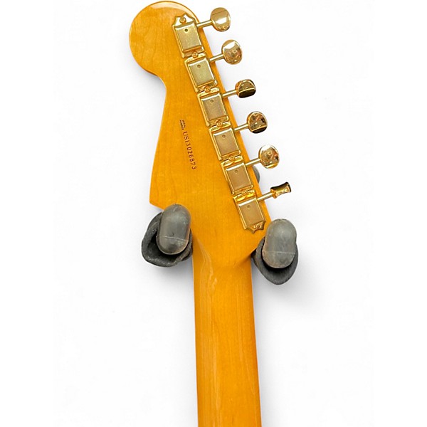 Used Fender Artist Series Stevie Ray Vaughan Stratocaster 2 Color Sunburst Solid Body Electric Guitar